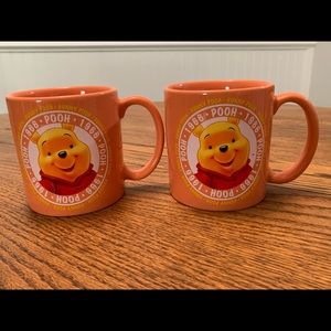 Set of Two Winnie The Pooh Mugs